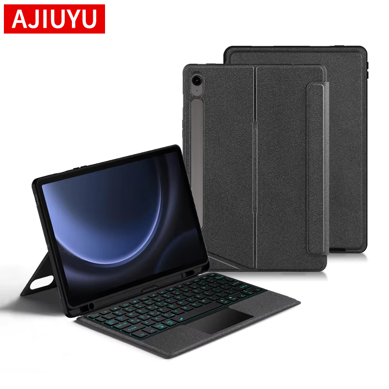 Samsung Tablet Keyboard Accessories - Funda con teclado mágico para Samsung