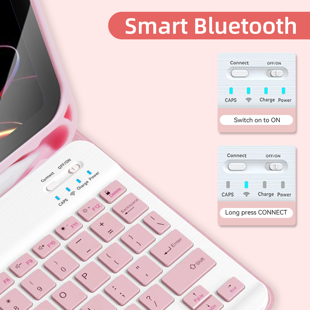 Para iPad funda con teclado pa - Redmi Tablet Accessories reseña y precio