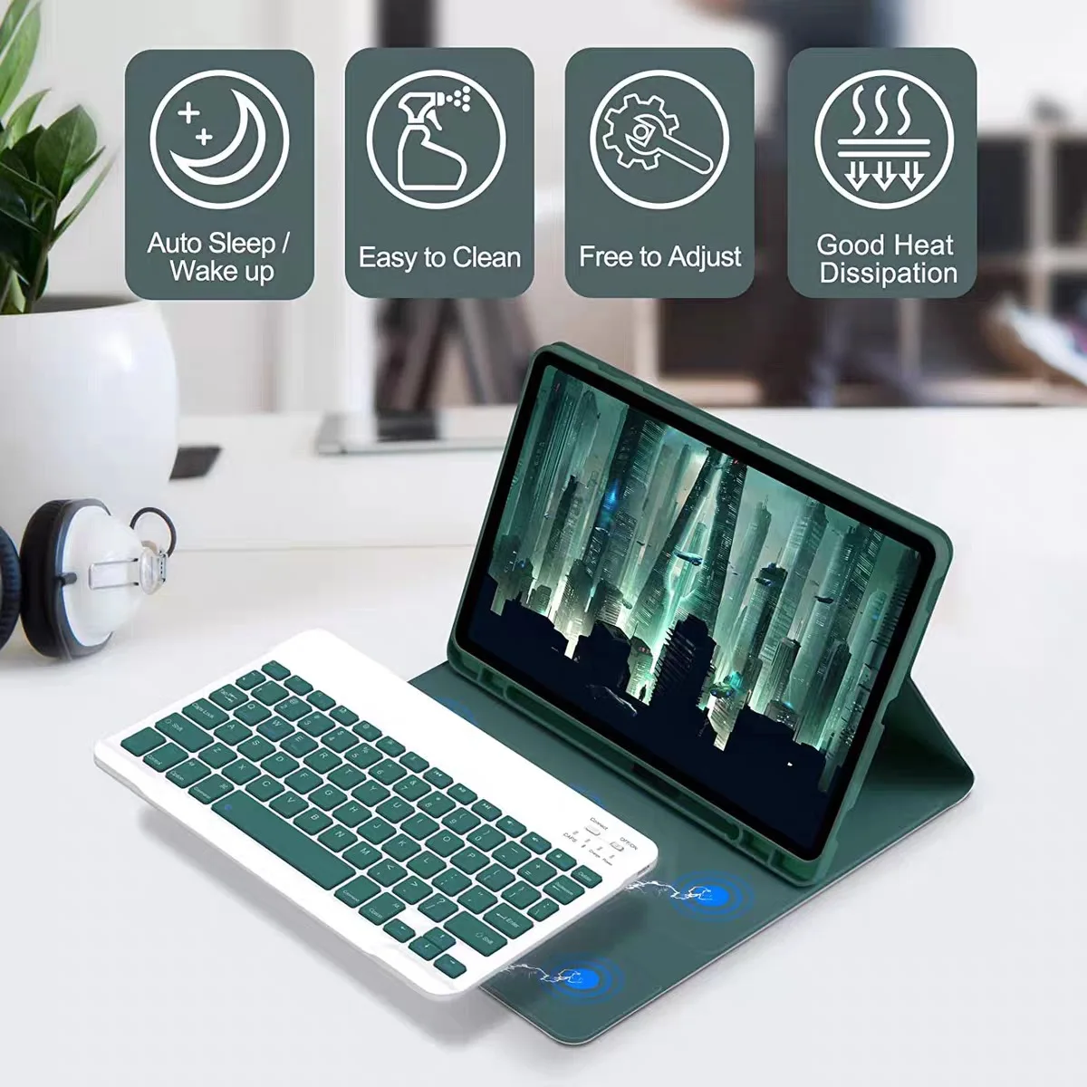 NUEVO para Samsung Tab S8 S9 S - Samsung Tablet Keyboard Accessories reseña y precio
