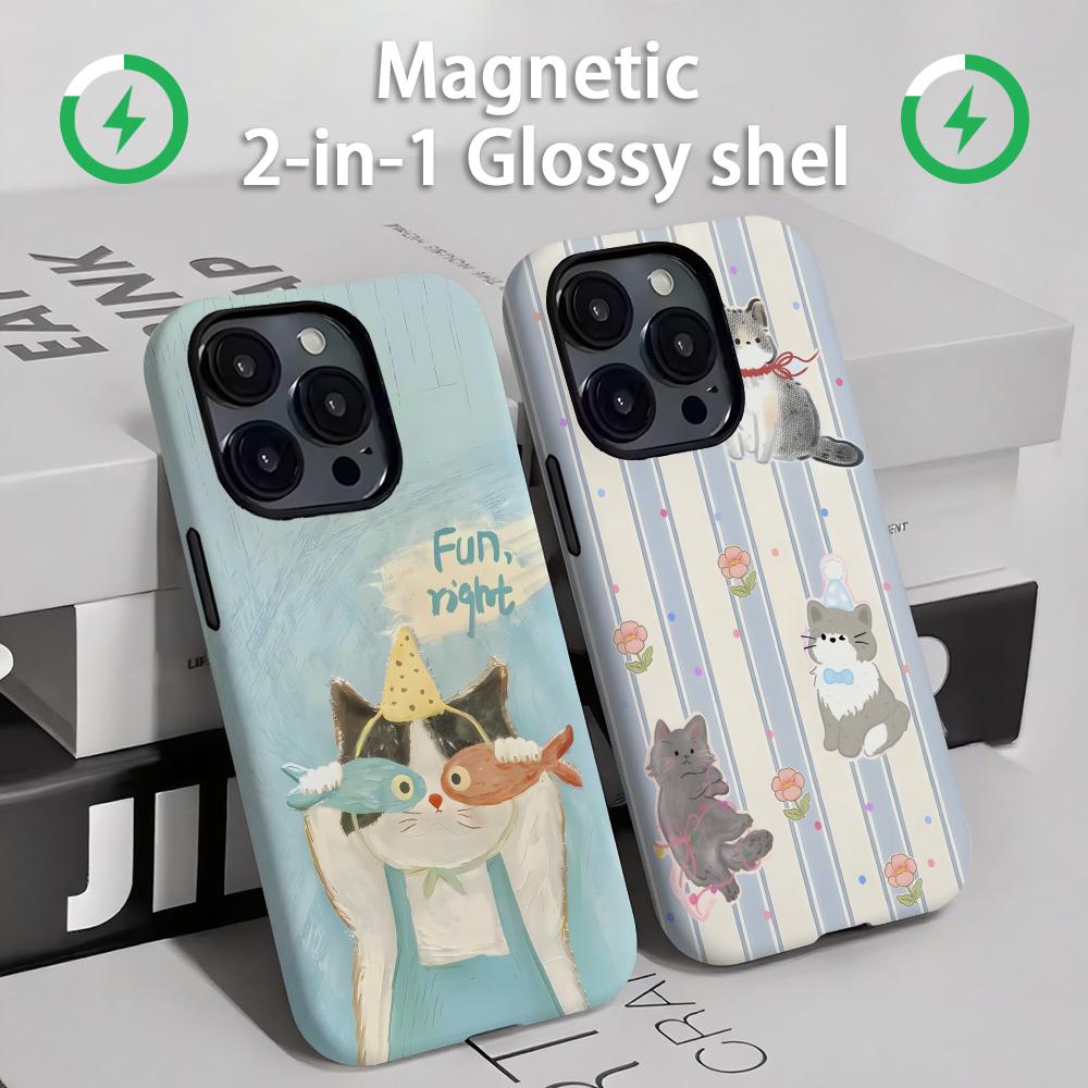 Funda de teléfono con gatos y  - Apple Iphone 16 reseña y precio