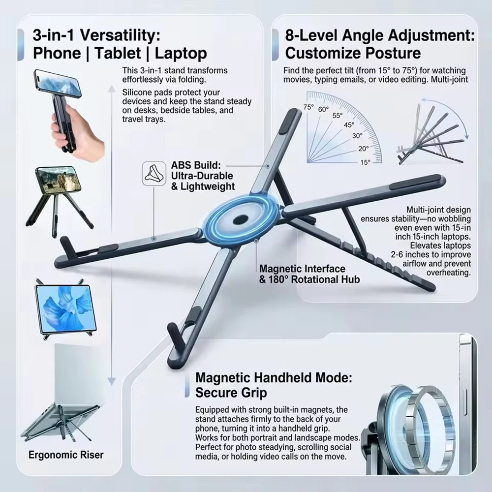 Soporte Magnético Portátil par - Tablet Ipad Accessories reseña y precio