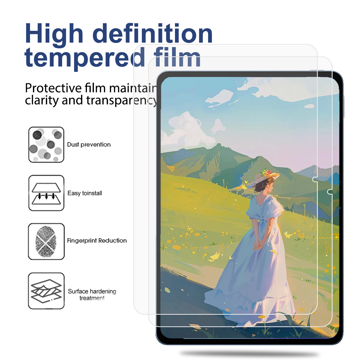 Protector de pantalla con sens - Mi Tablet Accessories reseña y precio
